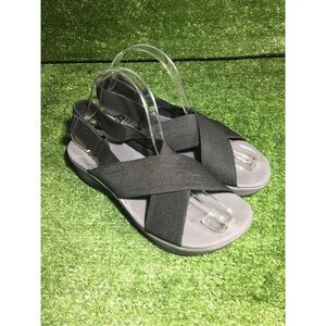 Womens Clarks sandals size 8.5 cloudsteppers Arla Kayden Wedge comfy cushion lig